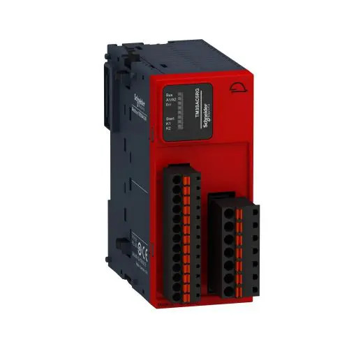 Biztonsági I/O modul vészleállító bővítő 3/EN954-1 Modicon TM3 Safety Schneider TM3SAC5RG