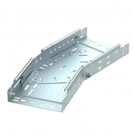 Kábeltálca 0-90°-állítható idom gyosösszekötővel 100mm x 60mm-mag. RBMV 610 FS OBO-BETTERMANN