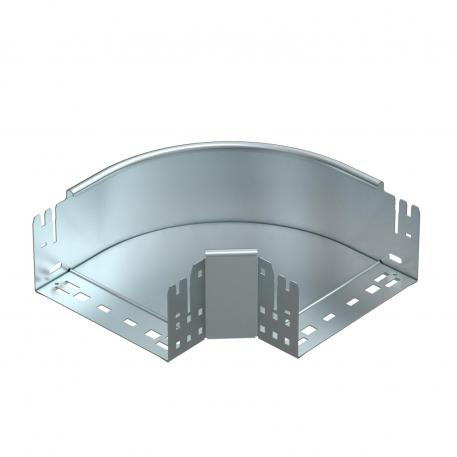 Kábeltálca 90° idom 200mm x 110mm-mag. 90° szalaghorganyzott acél RBM 90 120 FS OBO-BETTERMANN