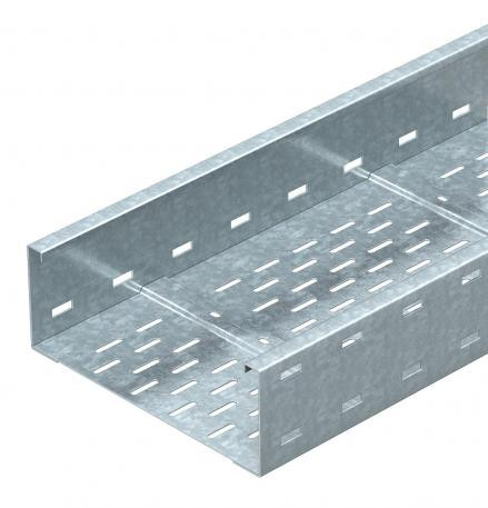 Nagyfesztávú kábeltálca perforált 6m acél merítetten horganyzott 110mm WKSG 120 FT OBO-BETTERMANN